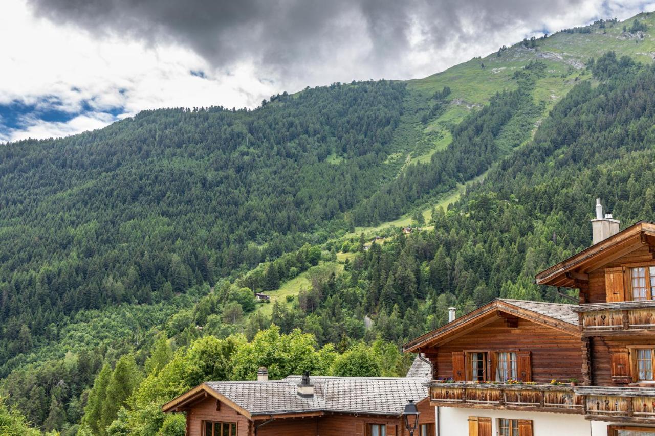 Апарт готель Le Vieux Valais Овронна Екстер'єр фото